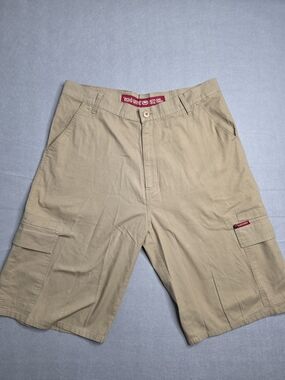 Ecko Unlimited Men’s Tan Cargo Shorts W36 Foundry #72E